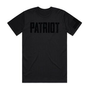 Patriot Graphic Black Tee